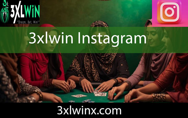 3xlwin instagram kanalı üzerinden etkileyiciliğini göstermektedir.